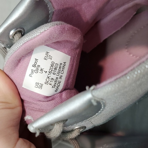 Sperry Womens Saltwater Duck Rubber Quilted Port Boots Girls shoes sz 5M - Picture 10 of 10